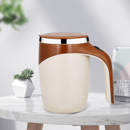 Rechargeable Automatic Electric Stirring Cup – Self-Mixing Coffee & Milkshake Mug