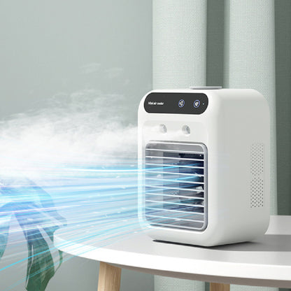 Portable Air Conditioner Fan with Water Cooling – Personal Air Cooler for Home & Car