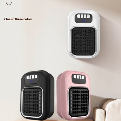 Wall-Mounted Portable Electric Heater with Remote – Adjustable Silent Thermostat for Home & Office
