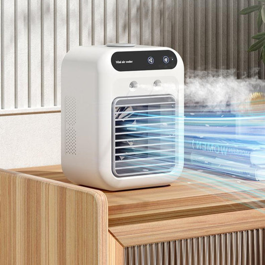 Portable Air Conditioner Fan with Water Cooling – Personal Air Cooler for Home & Car