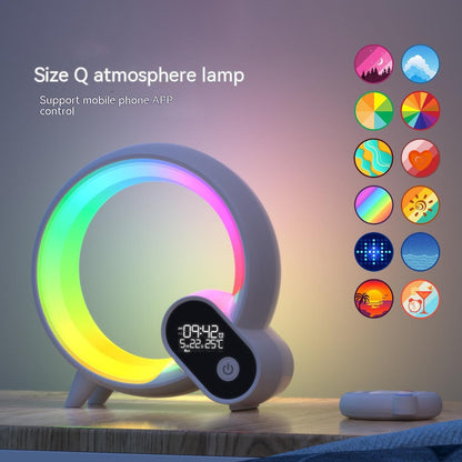 Intelligent Wake-Up Alarm Clock with Sunrise Simulation, Bluetooth Audio & LED Atmosphere Light